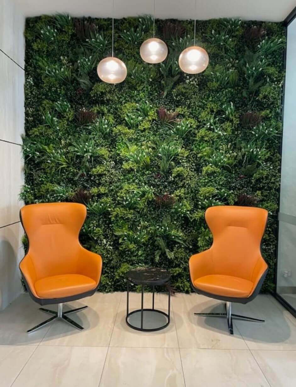 Ultra-Luxury Lush Spring Artificial Vertical Garden Green Wall 40" x 40" 11SQ FT Commercial Grade UV Resistant (Overstock Sale)