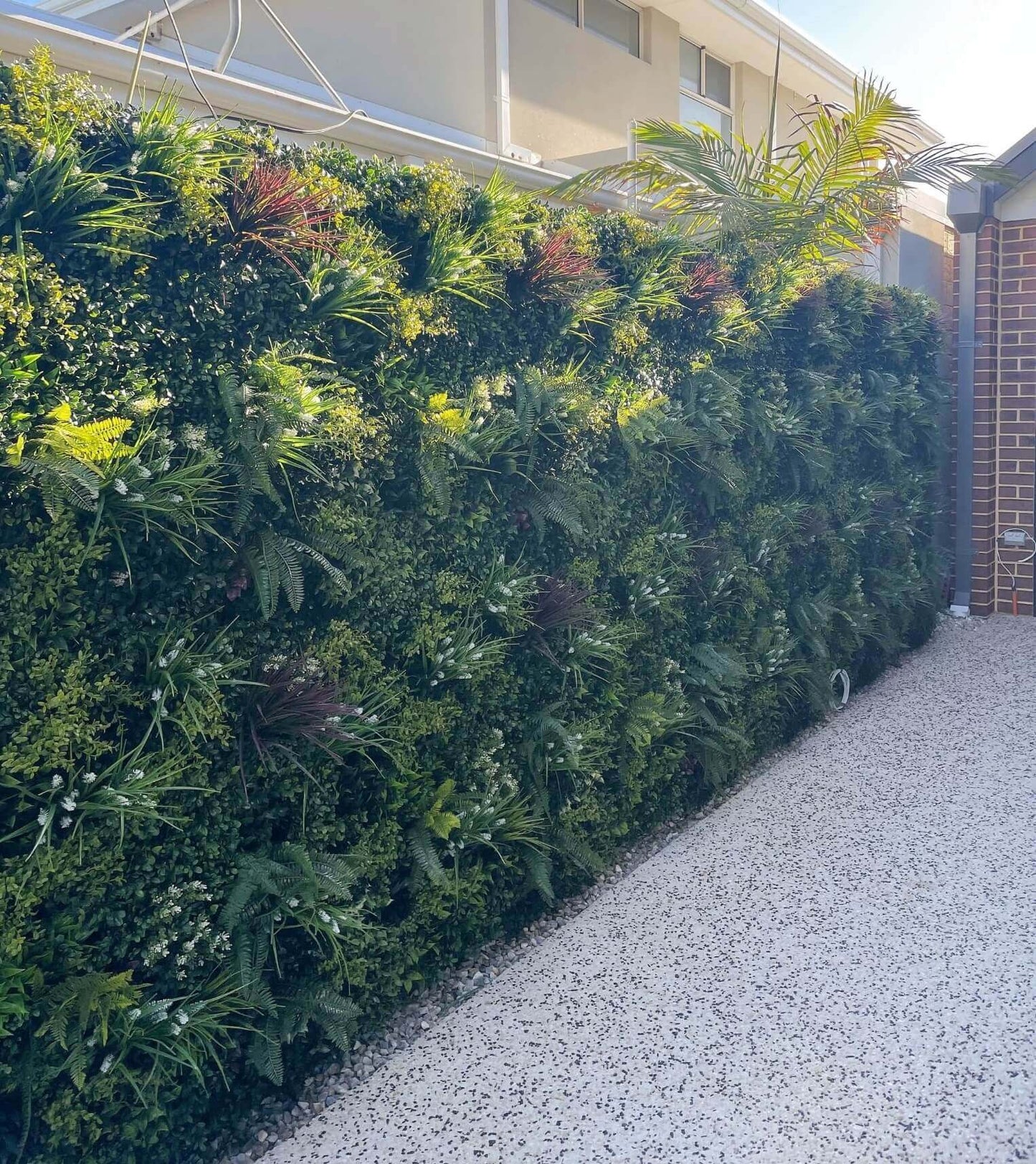 Ultra-Luxury Lush Spring Artificial Vertical Garden Green Wall 40" x 40" 11SQ FT Commercial Grade UV Resistant (Overstock Sale)