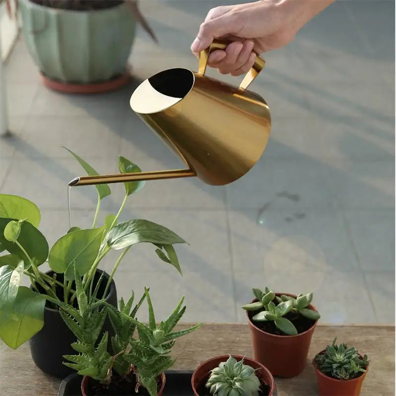 Gold Modern Watering Can