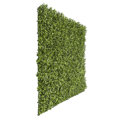 Natural Artificial Boxwood Wall 40" x 40" 11SQ FT Commercial Grade UV Resistant