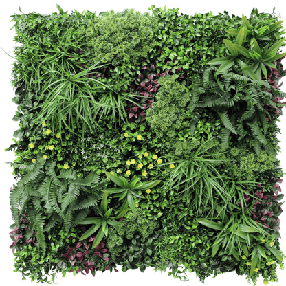 Sample Panel of Country Fern Artificial Vertical Garden (Small Sample) Commercial Grade UV Resistant