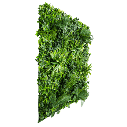 Luxury Green Tropics Artificial Living Wall / Green Wall 40" x 40" 11SQ FT Commercial Grade UV Resistant