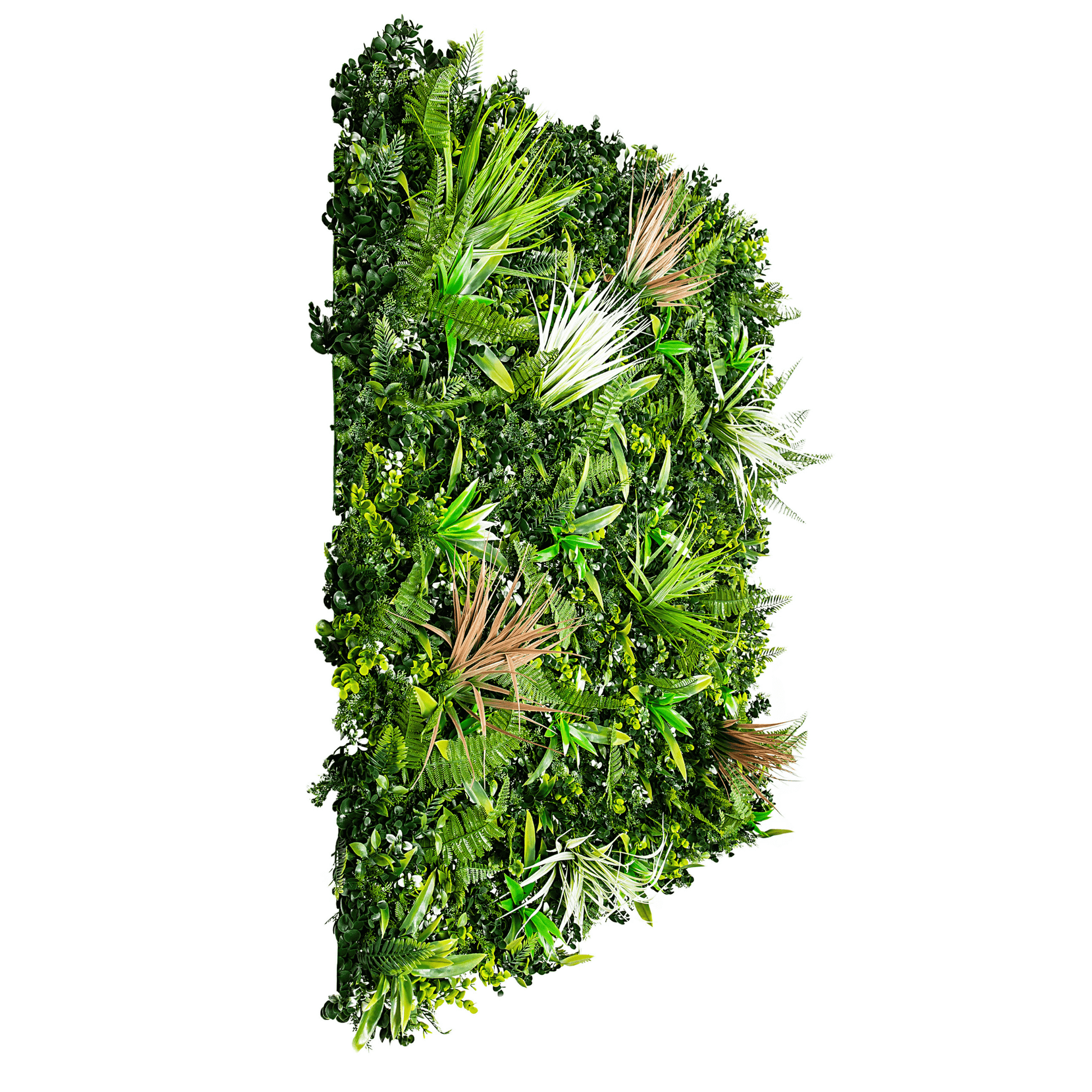 Luxury Wild Tropics Artificial Vertical Garden 40" x 40" 11SQ FT Commercial Grade UV Resistant