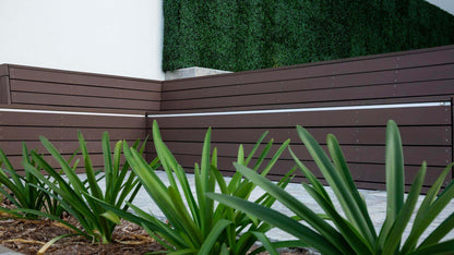 Sample Panel of Premium Dark Artificial Boxwood Wall (Small Sample) Commercial Grade UV Resistant
