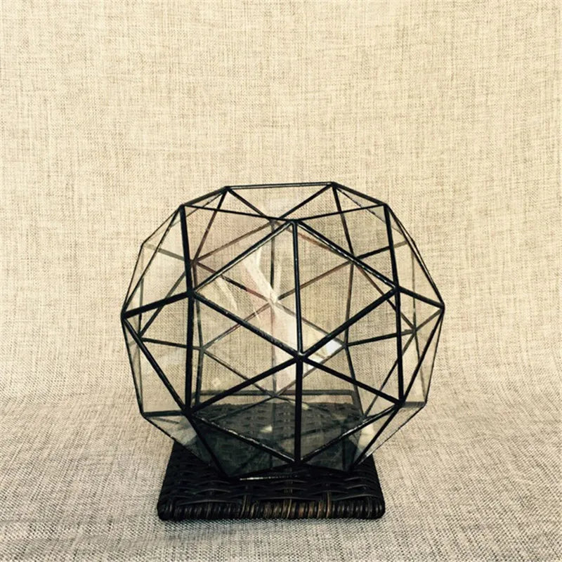 Geometric Glass Terrariums