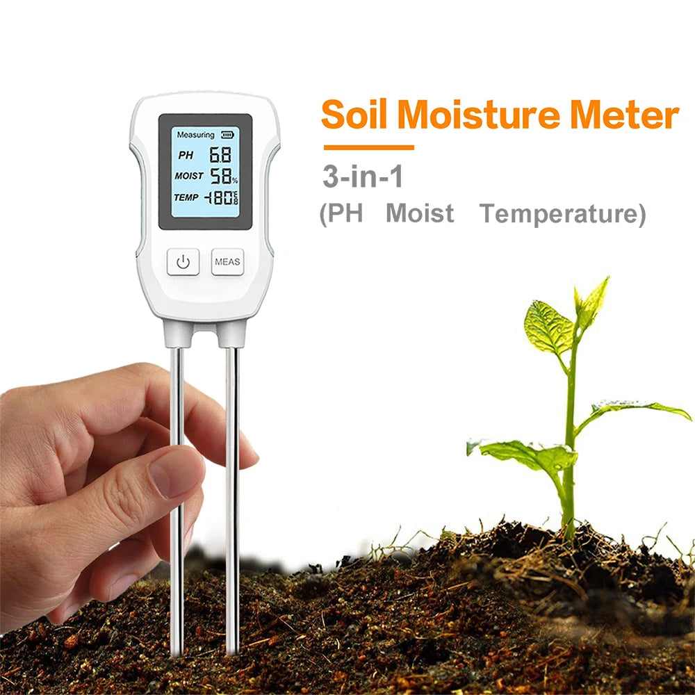 3-In-1 Soil Moisture Meter