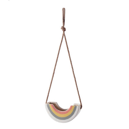 Rainbow Hanging Planter