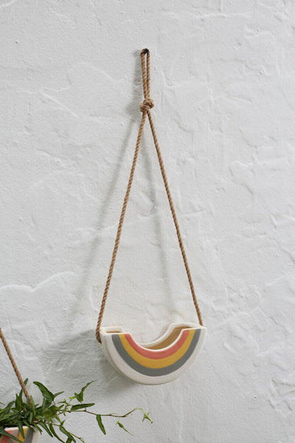 Rainbow Hanging Planter