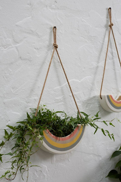 Rainbow Hanging Planter