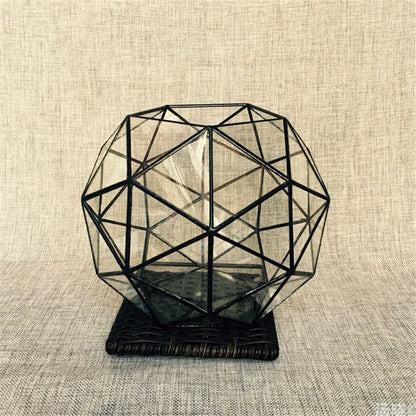 Geometric Glass Terrariums