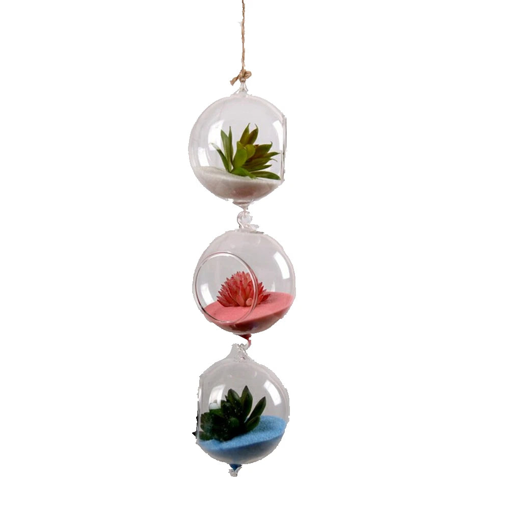 Hanging Ball Glass Planter