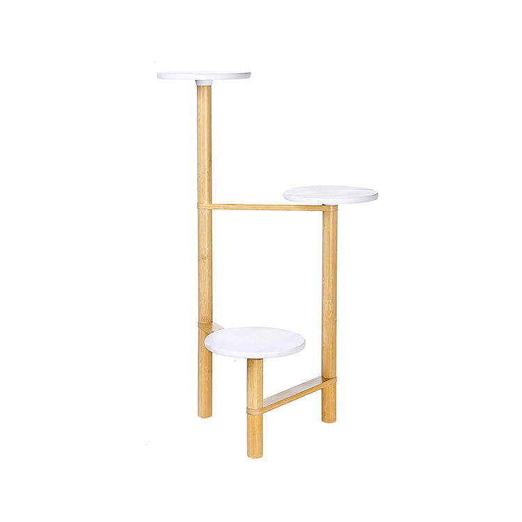 3 Level Adjustable Bamboo Plant Stand