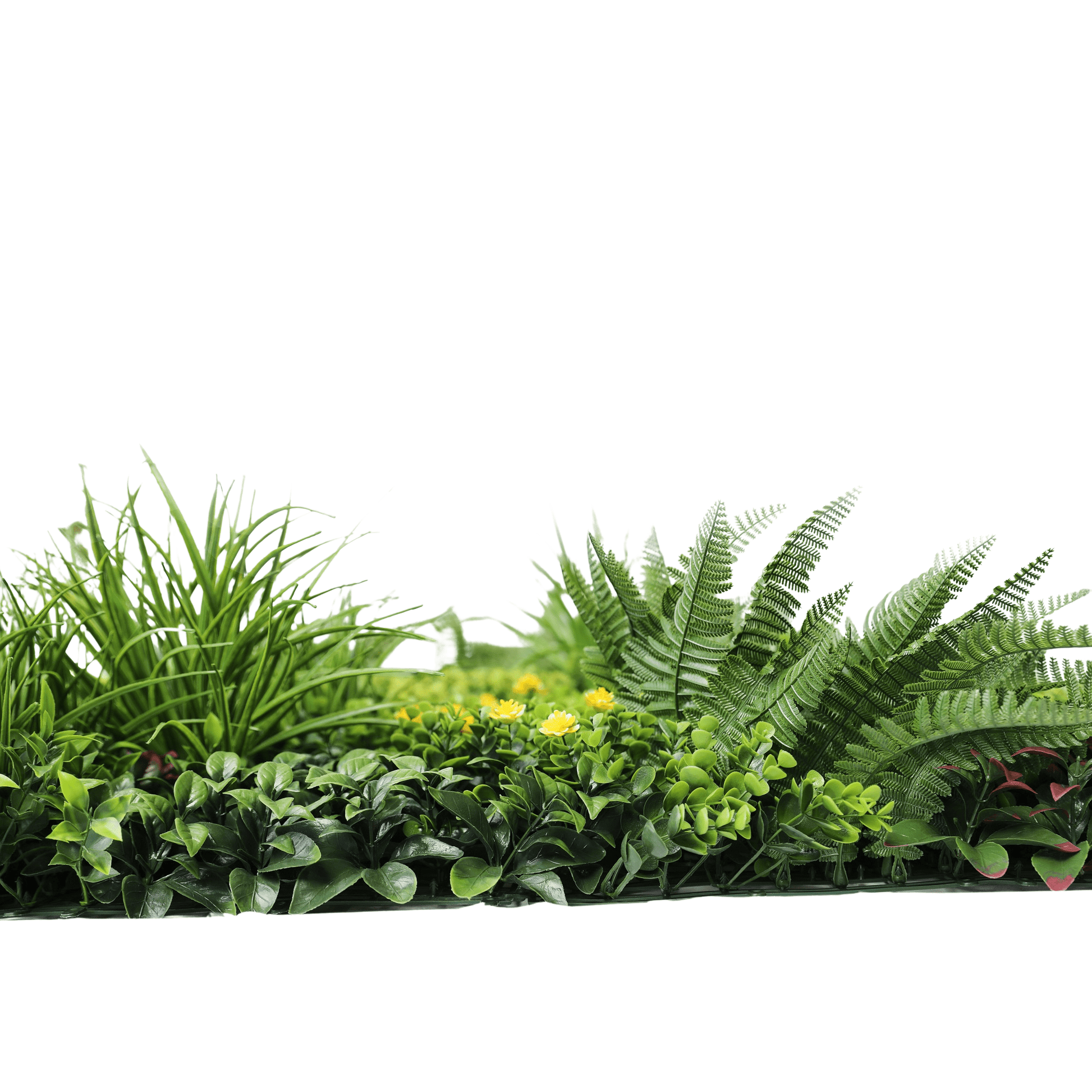 Sample Panel of Country Fern Artificial Vertical Garden (Small Sample) Commercial Grade UV Resistant