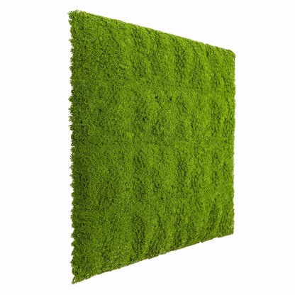 Sample Panel of Premium Faux Evergreen Moss Mat (Small Sample) Commercial Grade UV Resistant