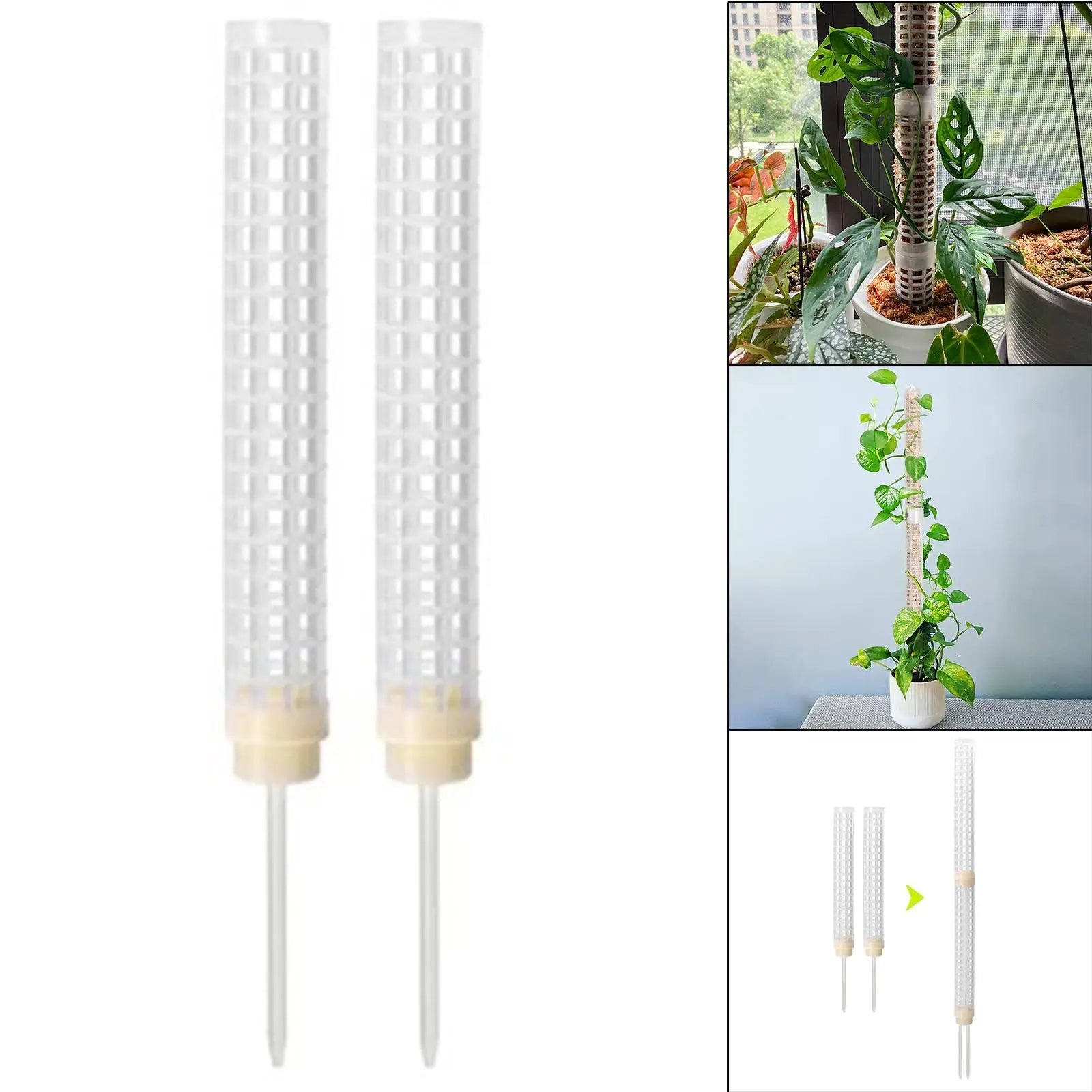 Moss Pole Stackable Climbing Plant Stake