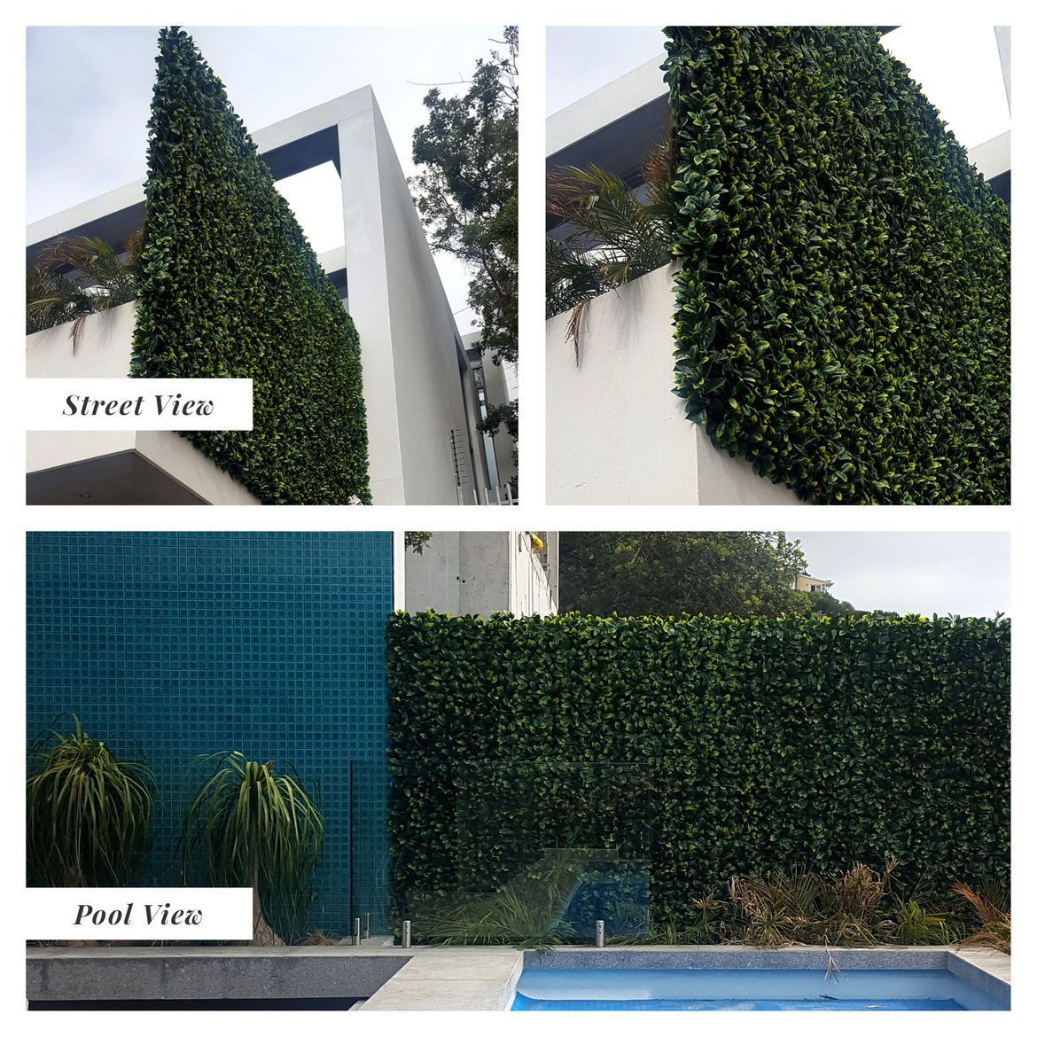 Premium Laurel Artificial Vertical Garden Wall 40" x 40" 11SQ FT Commercial Grade UV Resistant