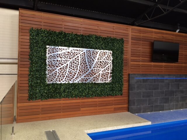 Premium Laurel Artificial Vertical Garden Wall 40" x 40" 11SQ FT Commercial Grade UV Resistant