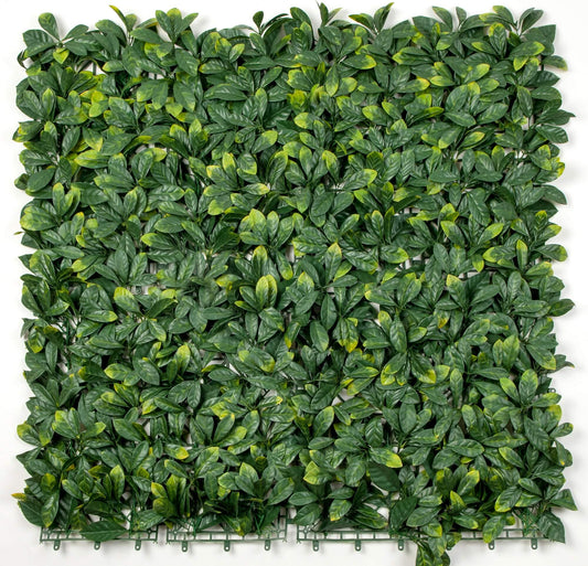 Premium Laurel Artificial Vertical Garden Wall 40" x 40" 11SQ FT Commercial Grade UV Resistant