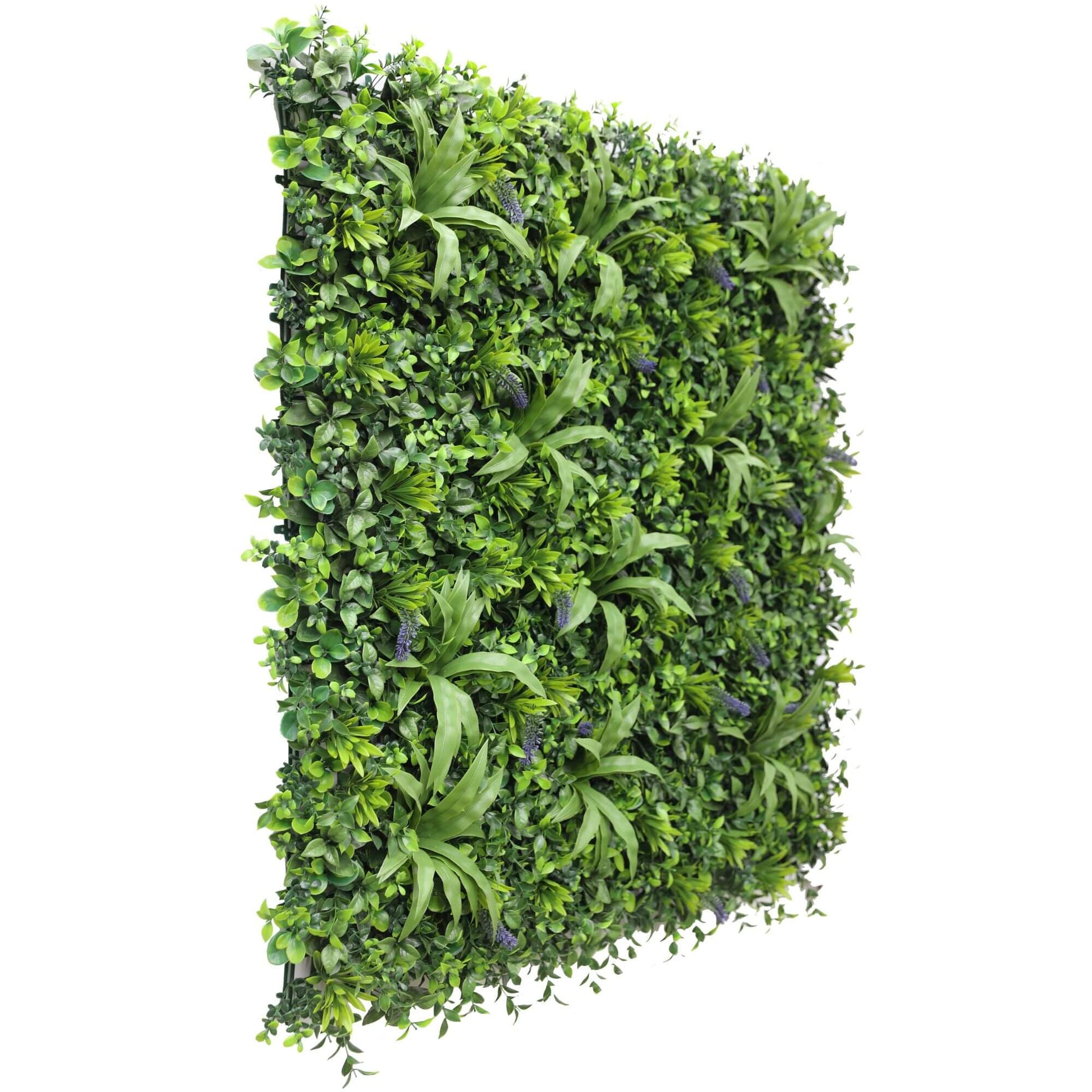 Sample Panel of Luxury Lavender Fields Artificial Green Wall (Small Sample) Commercial Grade UV Resistant