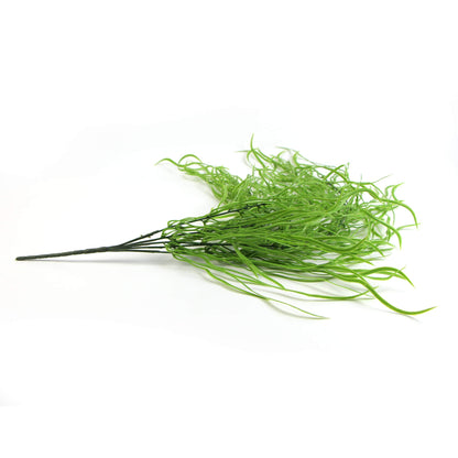 Artificial Long Weeping Willow Grass Bush 37" UV Resistant