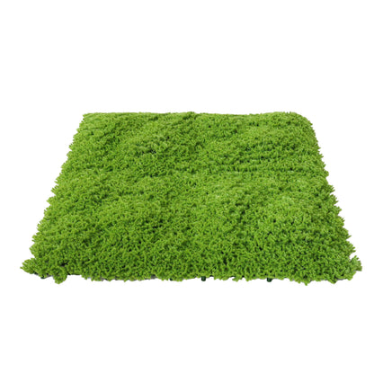 Sample Panel of Premium Faux Evergreen Moss Mat (Small Sample) Commercial Grade UV Resistant