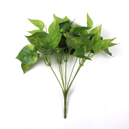 Artificial Pothos / Devil's Ivy Bush 9.5"