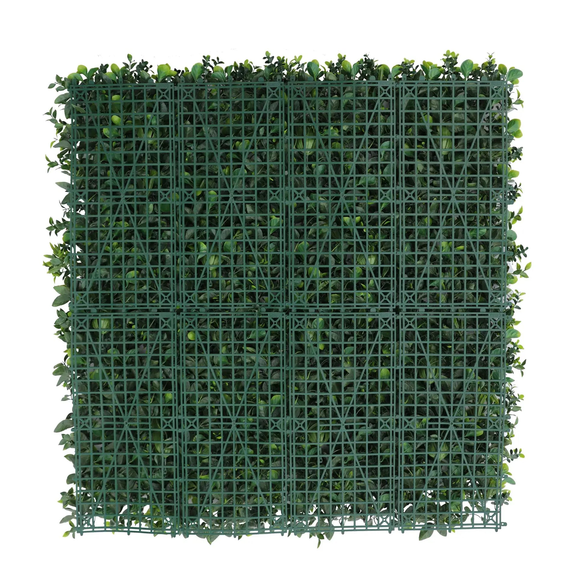 Luxury Green Tropics Artificial Living Wall / Green Wall 40" x 40" 11SQ FT Commercial Grade UV Resistant