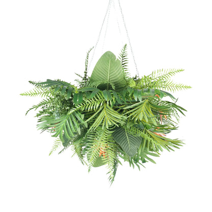 Stunning Hand-Made Tropical Artificial Plant Arrangement (Clearance)