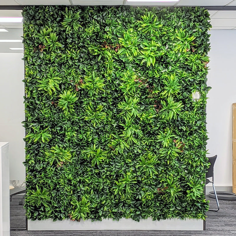 Luxury Green Meadows Artificial Vertical Garden 40" x 40" 11SQ FT Commercial Grade UV Resistant