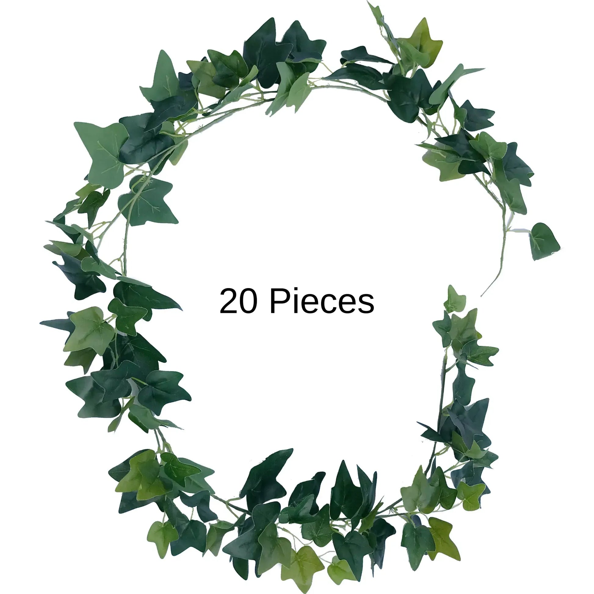 20 Pieces x Lifelike Ivy Garland 75 Inches