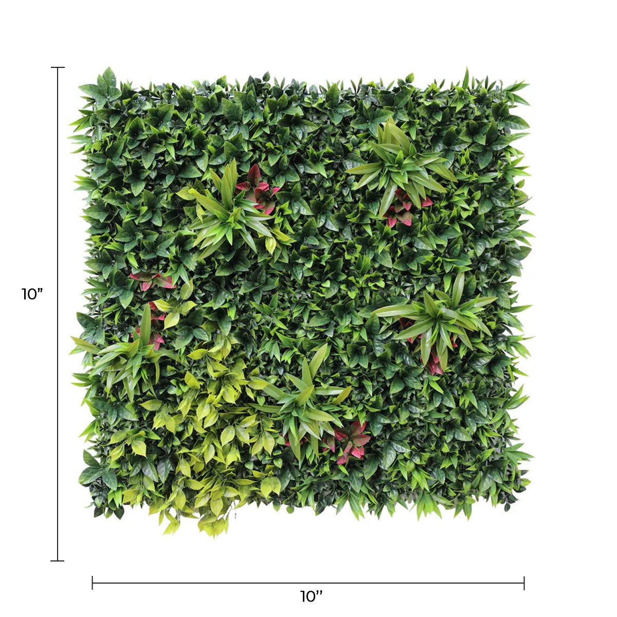 Sample Panel of Luxury Green Meadows Artificial Vertical Garden (Small Sample) Commercial Grade UV Resistant