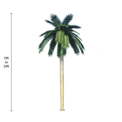 Tall Artificial Royal Palm Tree (13ft - 23ft) UV Resistant (10-12 Week Back Order)