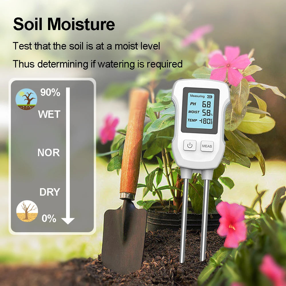 3-In-1 Soil Moisture Meter