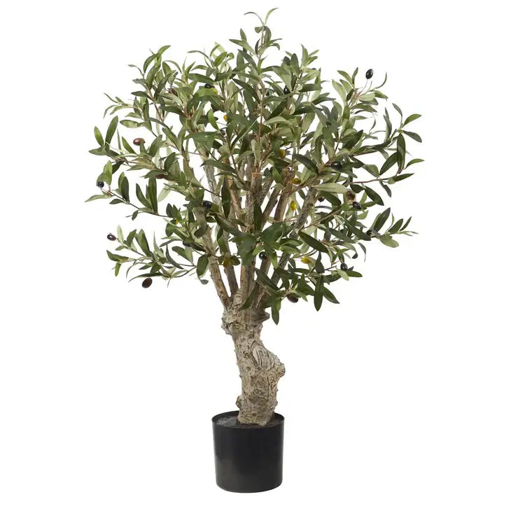 2' Olive Artificial Tree with 690 Leaves