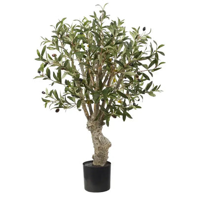 2' Olive Artificial Tree with 690 Leaves