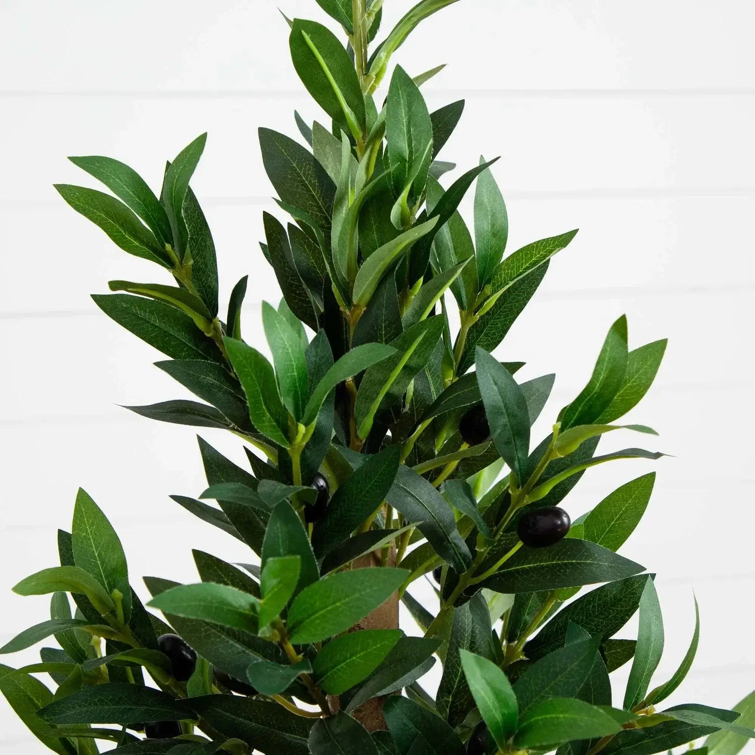 3' Olive Cone Artificial Tree in Planter UV (Indoor/Outdoor)