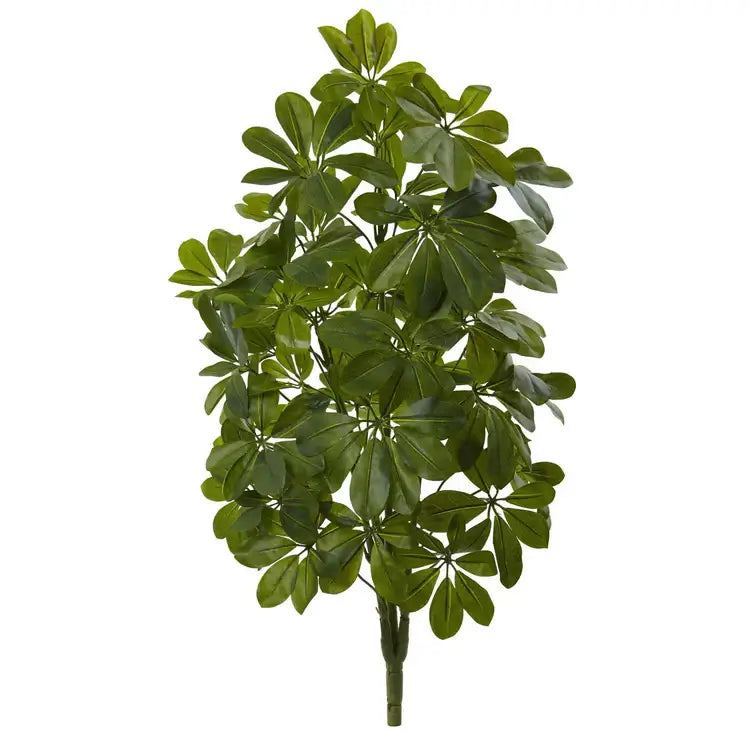 32'' Green Baby Schefflera Artificial Plant (Real Touch)