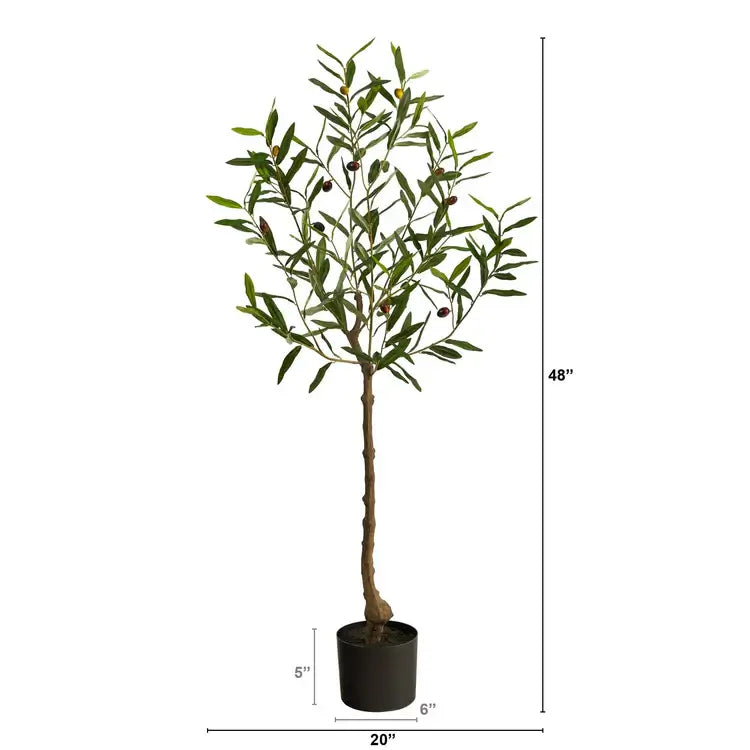 4' Olive Artificial Tree