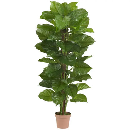 63" Philodendron Artificial Plant in Planter (Real Touch)