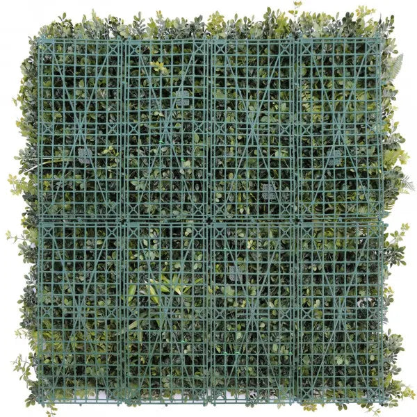 Premium Mixed Ivy Spring Sensation Artificial Green Wall 40" x 40" 11SQFT Commercial Grade UV Resistant