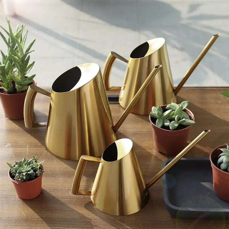 Gold Modern Watering Can