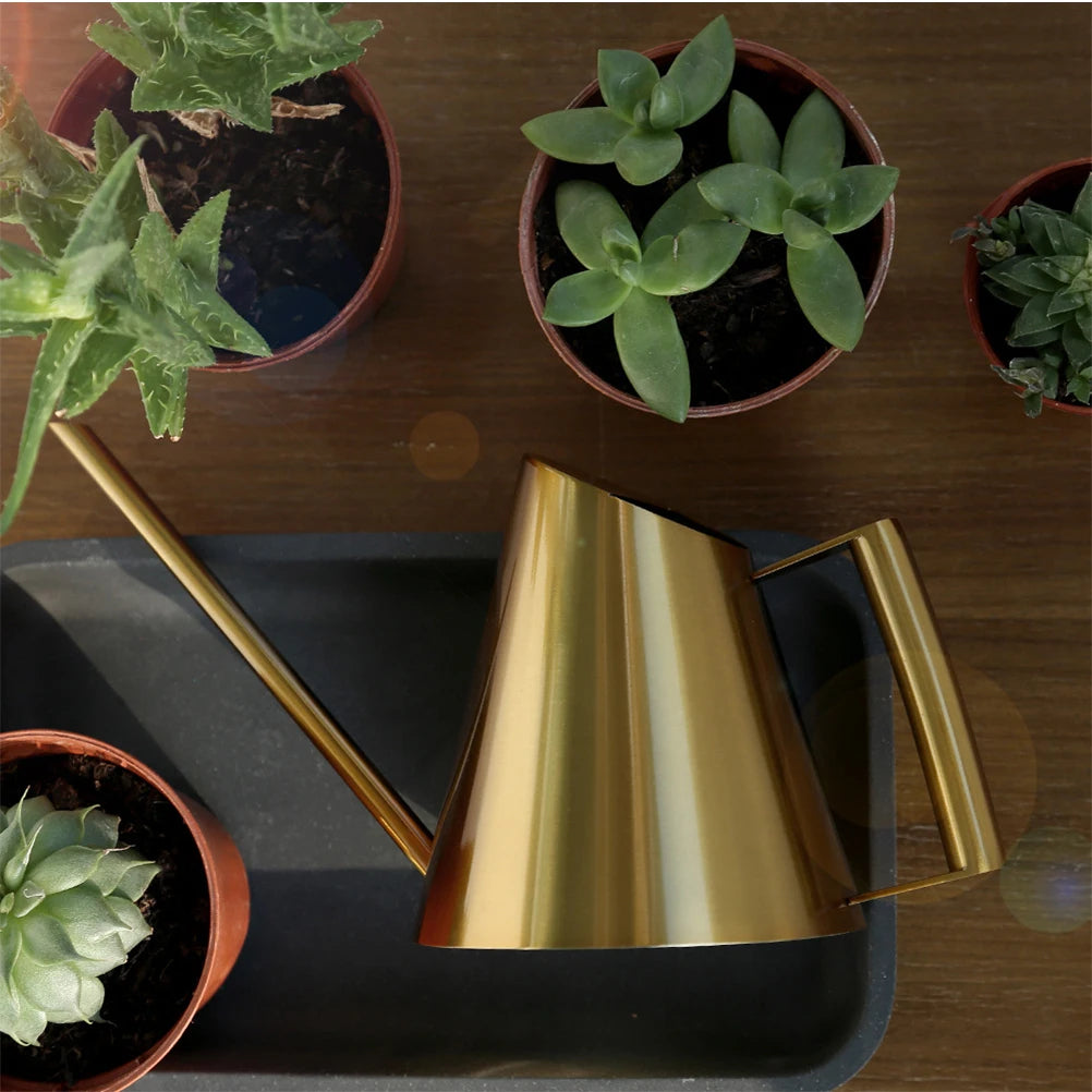 Gold Modern Watering Can