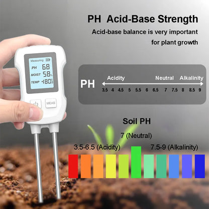 3-In-1 Soil Moisture Meter