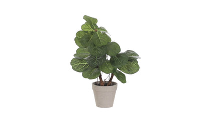 22" Fiddle Leaf Artificial Plant