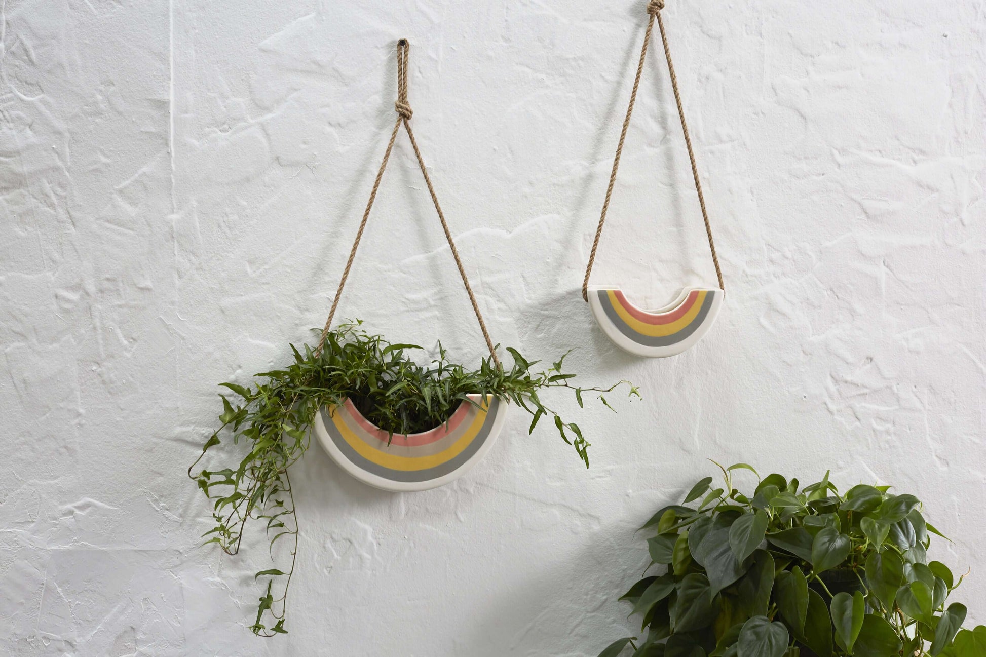 Rainbow Hanging Planter